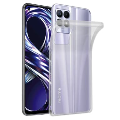 Realme 8i / Narzo 50 4G Suojakuori Kotelo (Läpinäkyvä)