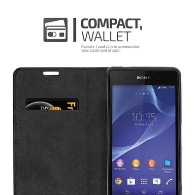 Sony Xperia Z2 COMPACT Suojakuori Lompakkokotelo