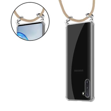 Samsung Galaxy NOTE 10 Suojakuori Kotelo (Ruskea)