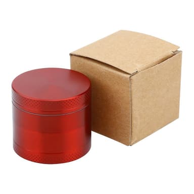 Grinder Keittiömurskain Mausteet Tupakka (punainen)