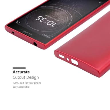 Sony Xperia L2 Suojakuori Kotelo (Punainen)