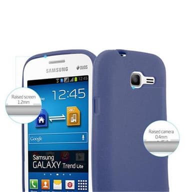 Suojakuori Samsung Galaxy TREND LITE Kotelo (Sininen)