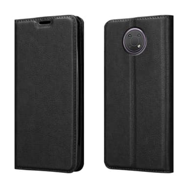 Nokia G10 / G20 Suojakuori Lompakkokotelo (Musta)