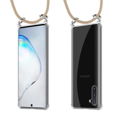 Samsung Galaxy NOTE 10 Suojakuori Kotelo (Ruskea)