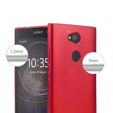 Sony Xperia L2 Suojakuori Kotelo (Punainen)