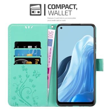 Oppo FIND X5 LITE / Reno7 5G Suojakuori Lompakkokotelo