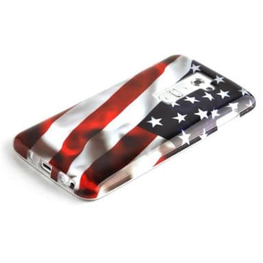 LG G2 Suojakuori Case Cover (Punainen)