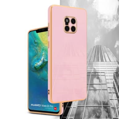 Huawei MATE 20 PRO Suojakuori Cover (Vaaleanpunainen)