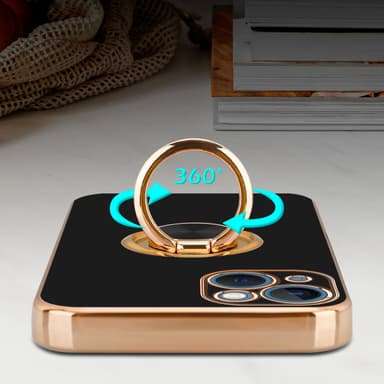 iPhone 13 Suojakuori Kotelo (Musta)