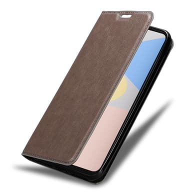 Google PIXEL 4A Suojakuori Lompakkokotelo (Ruskea)
