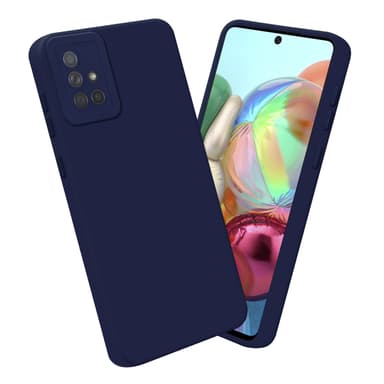 Samsung Galaxy A71 4G Suojakuori Kotelo (Sininen)
