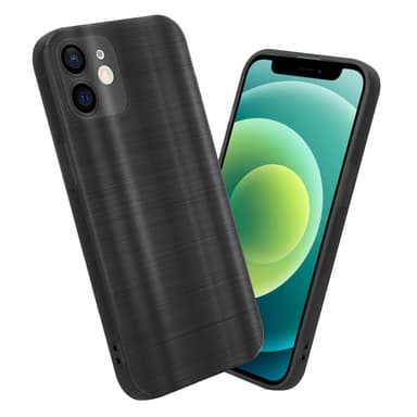 Suojakuori iPhone 12 MINI Kotelo (Musta)