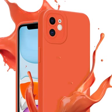 iPhone 12 Suojakuori Kotelo (Oranssi)