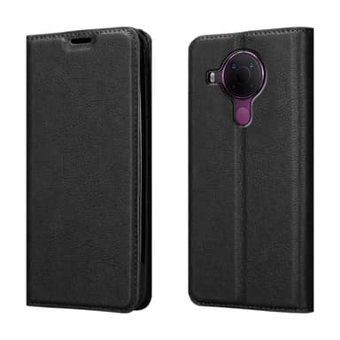 Nokia 5.4 Suojakuori Lompakkokotelo (Musta)