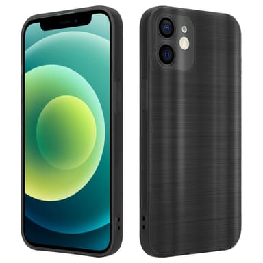 Suojakuori iPhone 12 MINI Kotelo (Musta)
