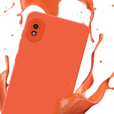 Samsung Galaxy A10 Suojakuori Kotelo (Oranssi)