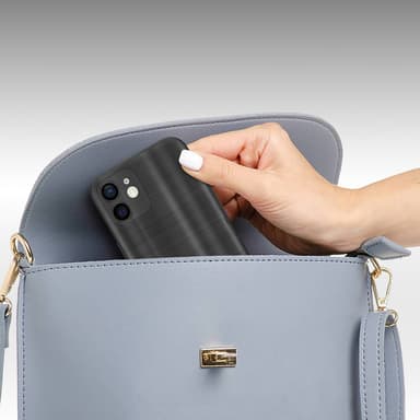 Suojakuori iPhone 12 MINI Kotelo (Musta)