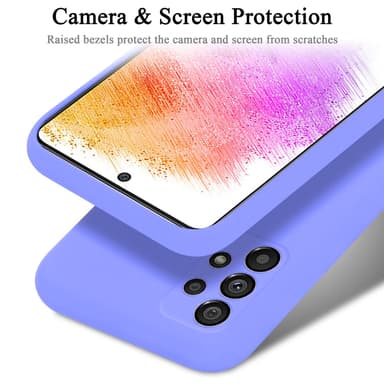 Samsung Galaxy A73 5G Suojakuori Kotelo (Violetti)