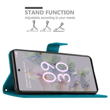 iPhone 15 Suojakuori Lompakkokotelo (Violetti)