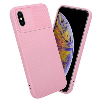 iPhone XS MAX Suojakuori Kotelo (Vaaleanpunainen)