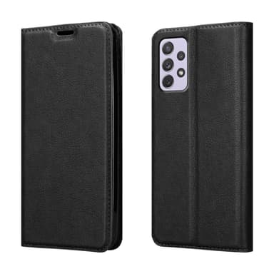 Samsung Galaxy A73 5G Suojakuori Lompakkokotelo (Musta)