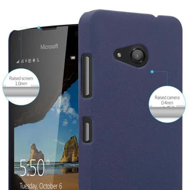 Nokia Lumia 550 Suojakuori Kotelo Case (Sininen)