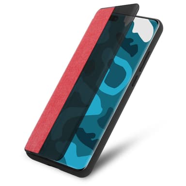 Huawei P40 Suojakuori Lompakkokotelo (Punainen)
