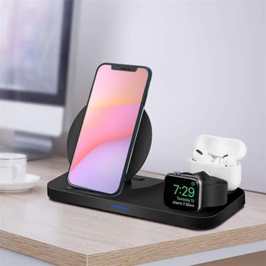 iPhone 12 / 12 PRO Suojakuori Lompakkokotelo (Sininen)