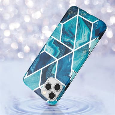 iPhone 12 / 12 PRO Suojakuori Lompakkokotelo (Sininen)