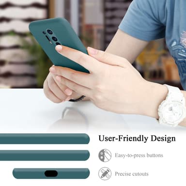 OnePlus 8 PRO Suojakuori Kotelo Case (Green)