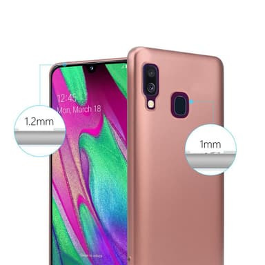 Samsung Galaxy A40 Suojakuori Kotelo (Vaaleanpunainen)