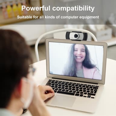 Verkkokamera 1080P ja mikrofoni USB 2.0