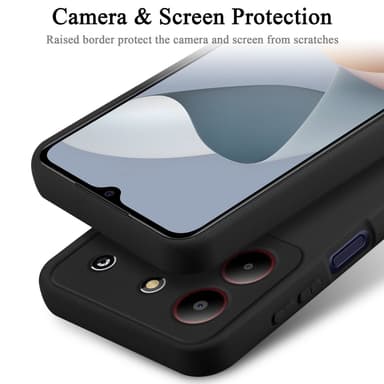 ZTE Blade A54 Suojakuori Kotelo Case (Musta)