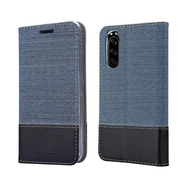 Sony Xperia 1 II Suojakuori Lompakkokotelo (Sininen)