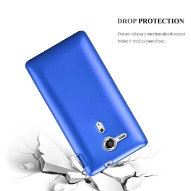 Sony Xperia SP Suojakuori Kotelo (Sininen)