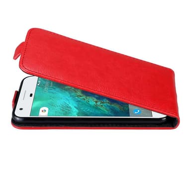 Google PIXEL Suojakuori Lompakkokotelo (Punainen)