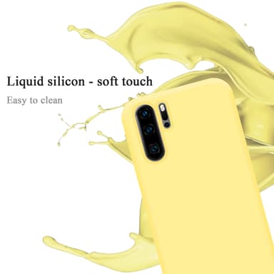 Huawei P30 PRO Suojakuori Kotelo Case (Keltainen)