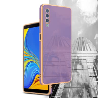 Samsung Galaxy A7 2018 Suojakuori Cover (Violetti)