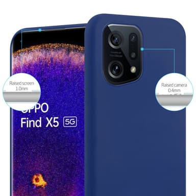 Suojakuori Oppo FIND X5 Kotelo (Sininen)
