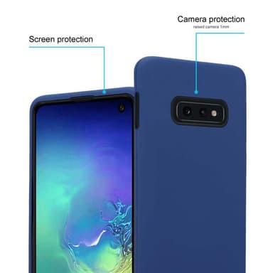 Samsung Galaxy S10 4G Suojakuori Kotelo (Sininen)
