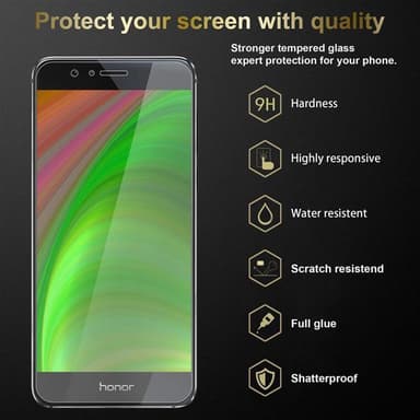 Honor 8 / 8 PREMIUM 3x Suojakalvo Karkaistu lasi