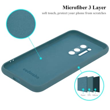 OnePlus 8 PRO Suojakuori Kotelo Case (Green)