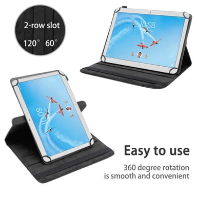 Lenovo Tab P10 (10.1 tuumaa) Suojakuori Kotelo (Musta)