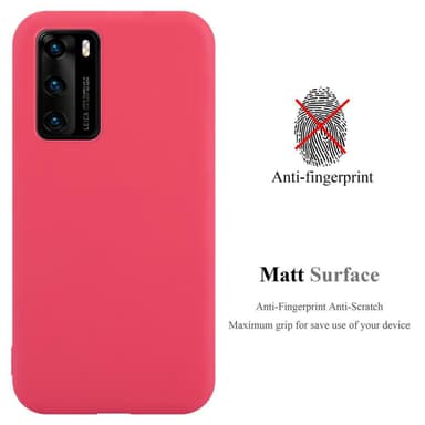 Suojakuori Huawei P40 Kotelo (Punainen)