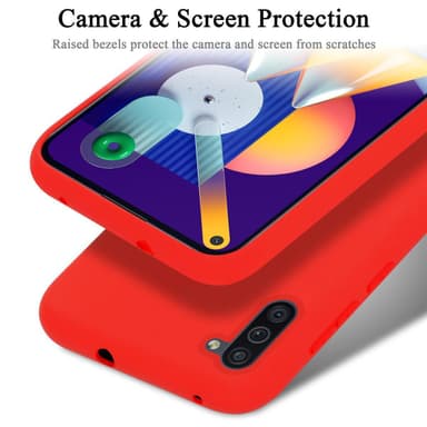 Samsung Galaxy A11 / M11 Suojakuori Kotelo (Punainen)