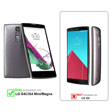 LG G4C / G4 MINI / MAGNA Suojakuori Kotelo (Sininen)