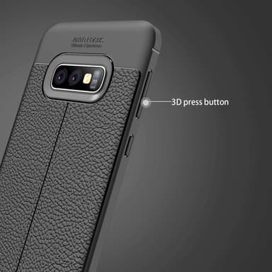 Samsung Galaxy S10e Suojakuori Case Cover (Musta)