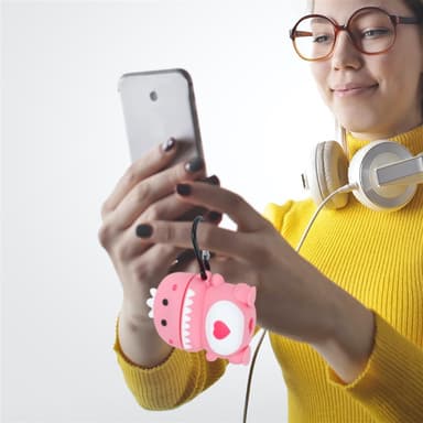 AirPod 1 & 2 Suojakuori Kotelo (Vaaleanpunainen)