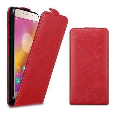 Lenovo P2 Suojakuori Lompakkokotelo (Punainen)