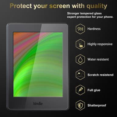 Kindle Paperwhite 2015 (7. Gen.) Näytönsuoja Karkaistu